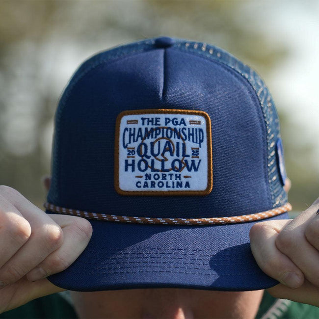 Barstool Golf x PGA Championship Nailhead Canvas Patch Hat-Hats-Fore Play-Barstool Sports