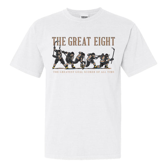 The Great Eight Shot Tee-T-Shirts-Barstool Sports-White-S-Barstool Sports