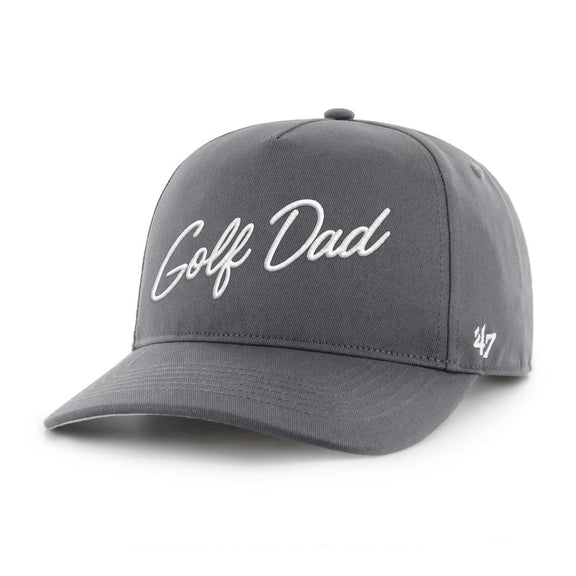 Golf Dad '47 HITCH Snapback Hat-Hats-Fore Play-Charcoal-One Size-Barstool Sports