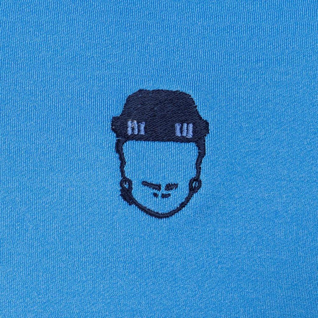Peter Millar x Spittin Chiclets Perth Mélange Performance Quarter Zip-Pullovers-Spittin Chiclets-Barstool Sports